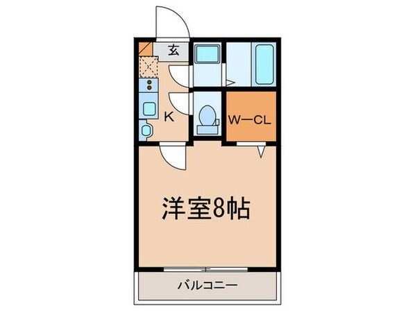 Ｋ′ｓ ｃｉｔｙ鶴瀬西の物件間取画像